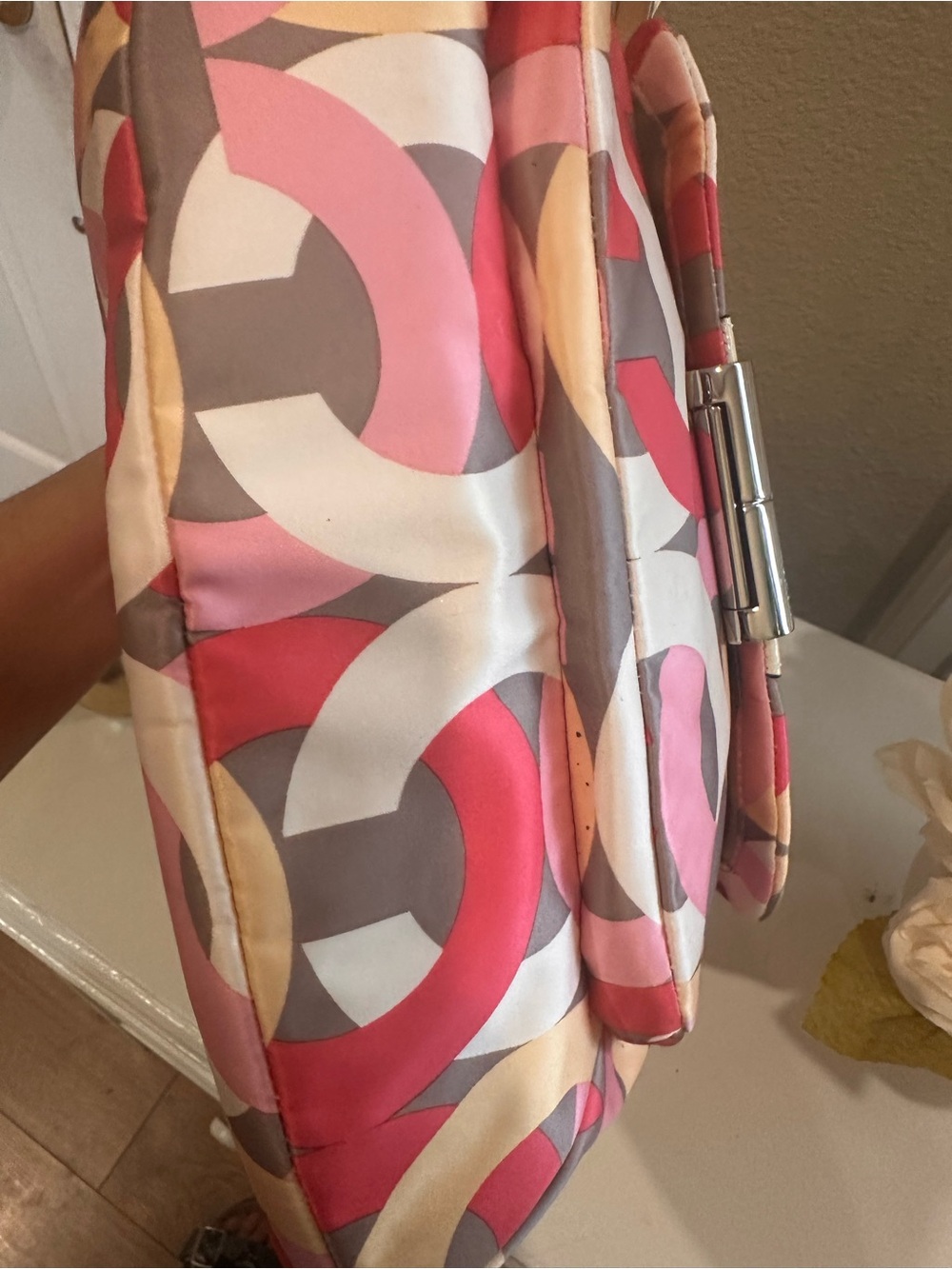 Coach Colorful Geometric Shoulder Bag - Picture 6 of 8